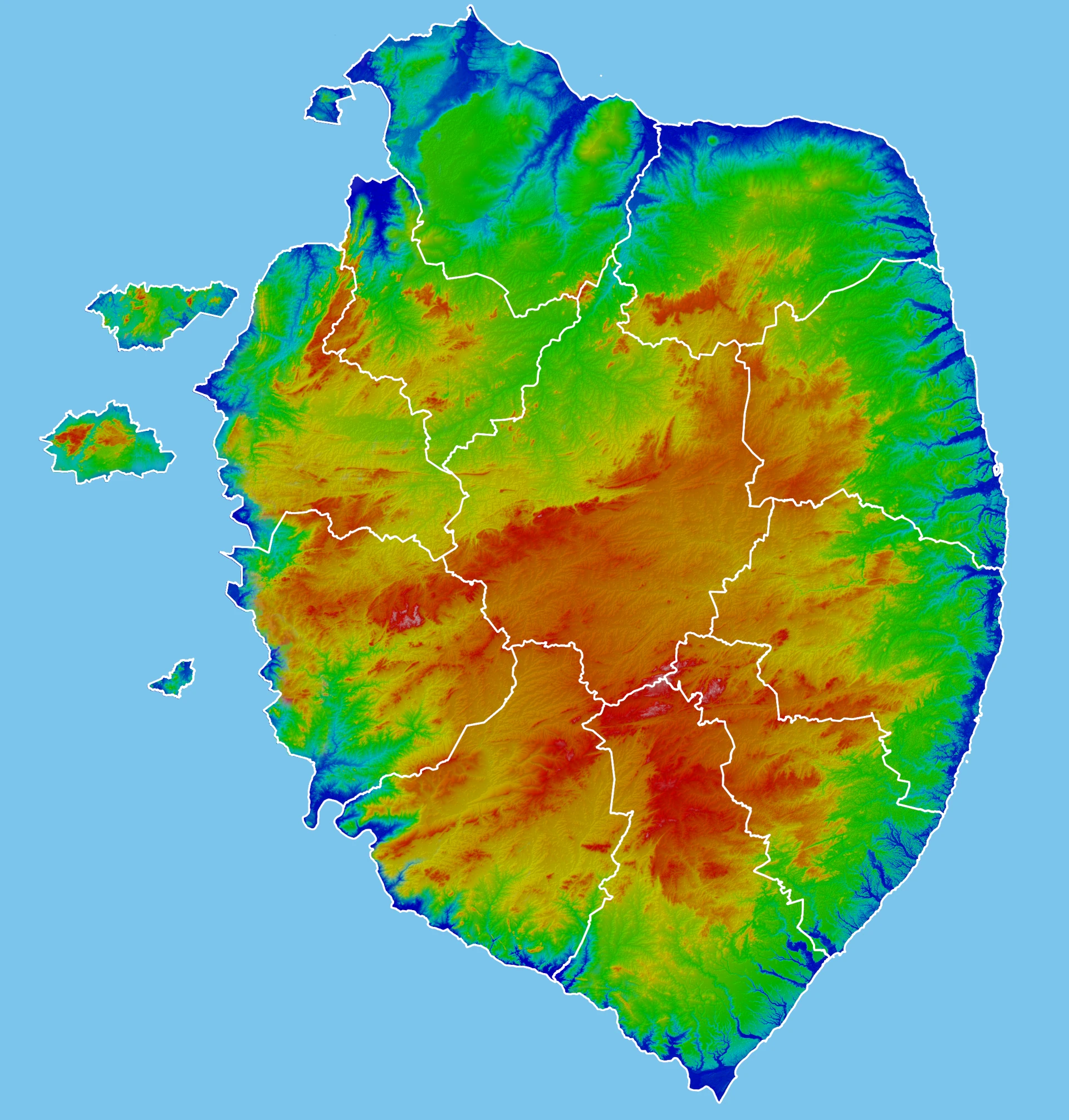 Mapa da Denebilância